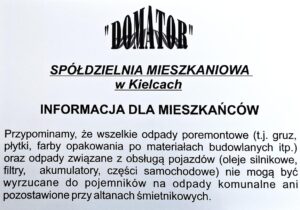 Odpady poremontowe